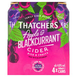 Thatchers Apple & Blackcurrant 4 x 440ml 4 x 440ml GOODS M&S