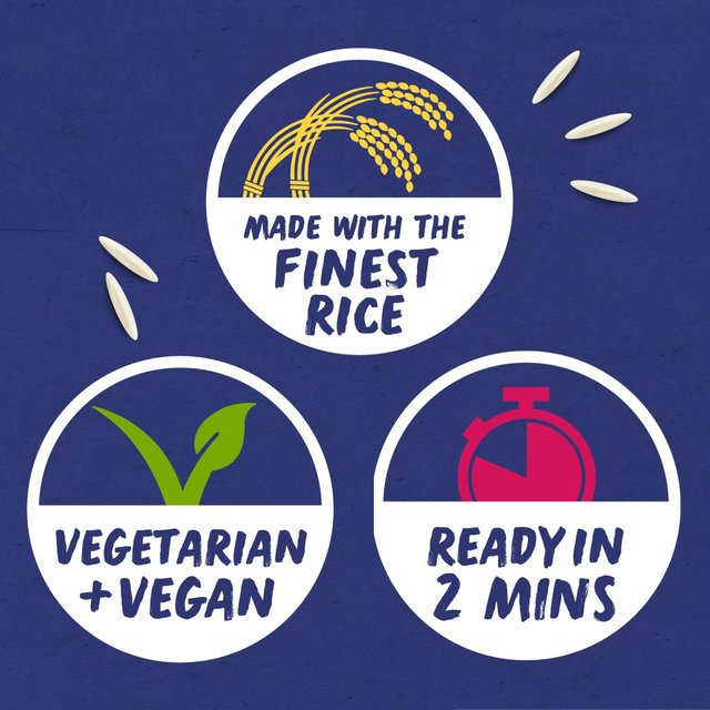 Tilda Microwave Garlic and Herbs Long Grain Rice 250g GOODS M&S