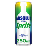 Absolut Vodka Sprite 250ml
