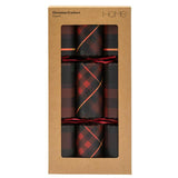 Sainsbury's Home Dinner Weihnachtsknaller, Tartan, 6er-Pack