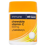 Sainsburys Immune Kautabletten Vitamin C 500 mg 1-2 pro Tag x60