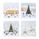 Sainsburys Home Square Traditionelle Dorfkirche Szene 24er Packung