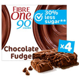 Fibre One 90 Kalorien Schokoladen-Fudge-Kuchen-Brownie-Snacks 4x24g