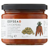 Odysea Chickpeas in a Rich Tomato Sauce with Carrots Extra Virgin Olive Oil Cumin 310g