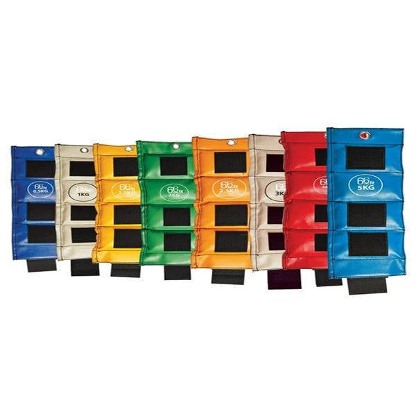 66fit Vinyl Cuff Weights (0.5kg - 5kg) - McGrocer