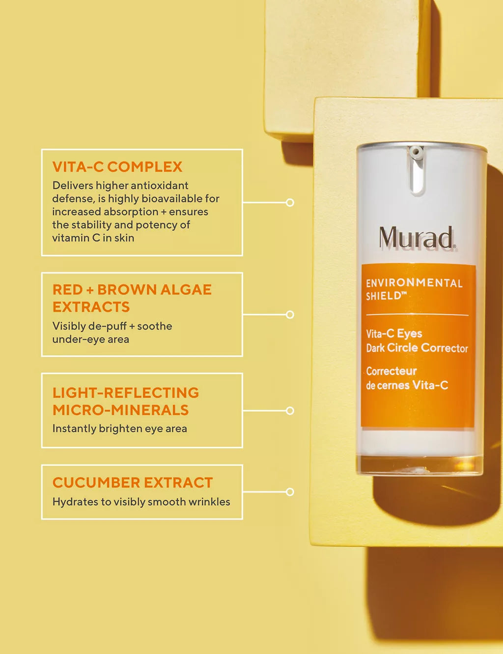 Vita-C Eyes Dark Circle Corrector 15ml Body Care M&S