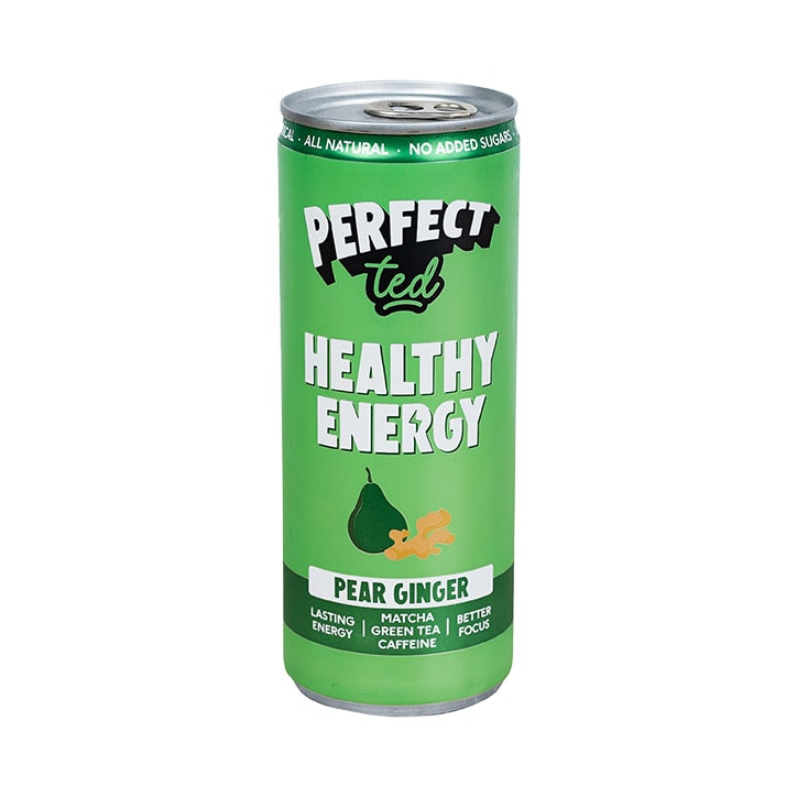 PerfectTed Matcha Pear Ginger Energy Drink 250ml - McGrocer