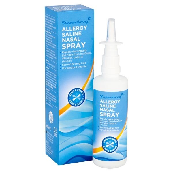 Superdrug Saline Nasal Spray 100ml GOODS Superdrug
