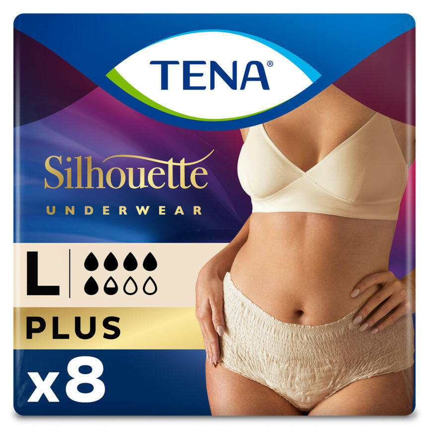 Tena Lady Plus Size Large Bladder Weakness Pants GOODS ASDA