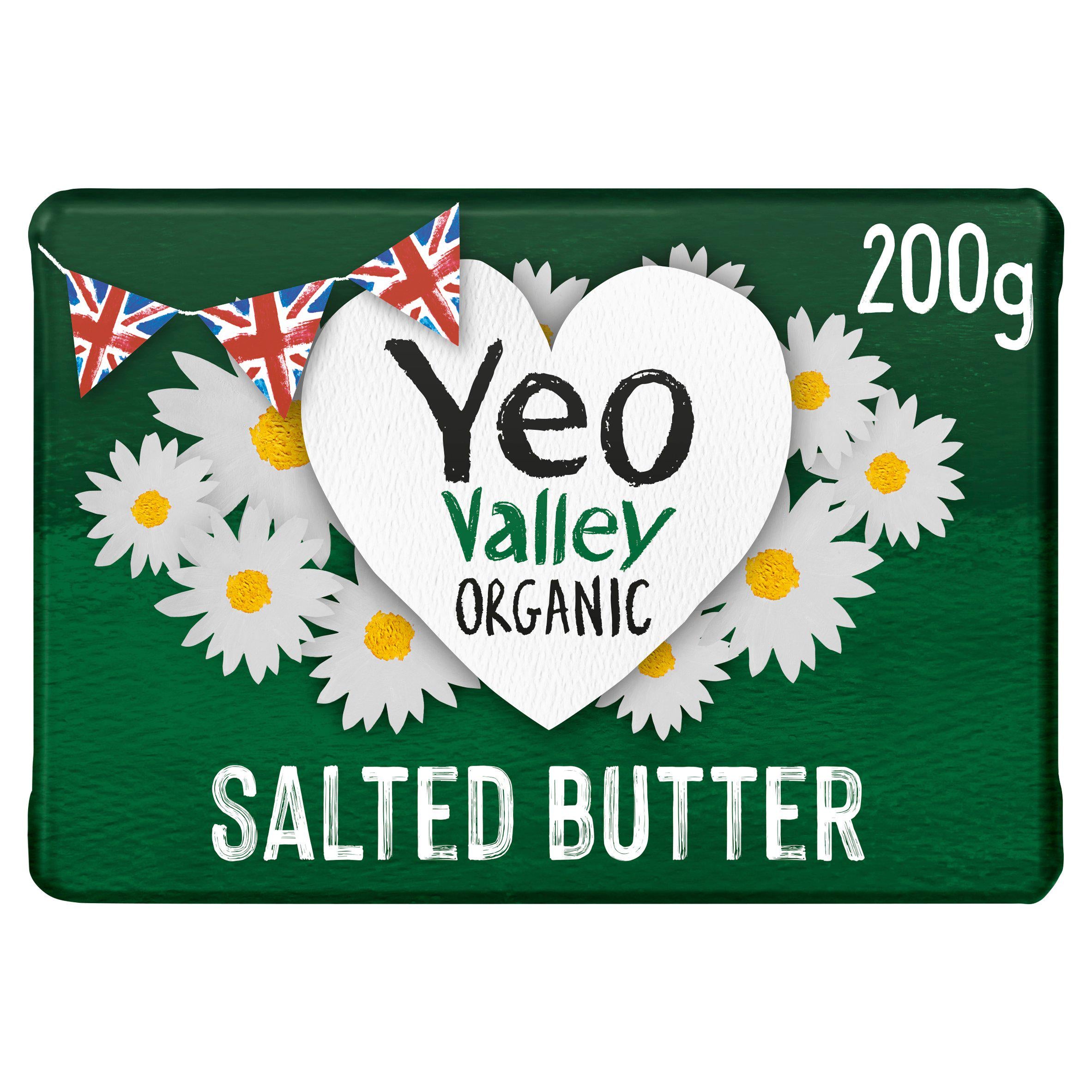 Yeo Valley Organic Salted Butter 200g GOODS Sainsburys