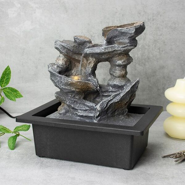Wellbeing Large Cascading Rocks Fountain GOODS Superdrug