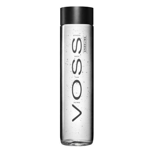 VOSS Sparkling Artesian Water Glass Bottle 800ml GOODS M&S