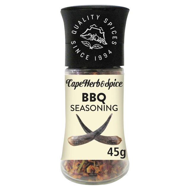Cape Herb & Spice BBQ Steak Seasoning Grinder 45g - McGrocer