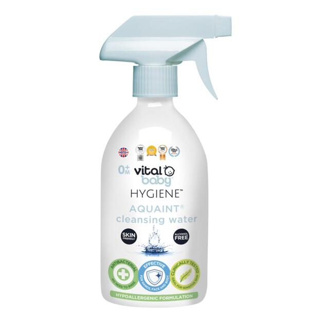 Vital Baby Hygiene AQUAINT Cleansing Water 500ml - McGrocer