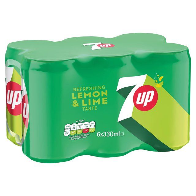 7UP Regular Lemon and Lime 6 x 330ml - McGrocer