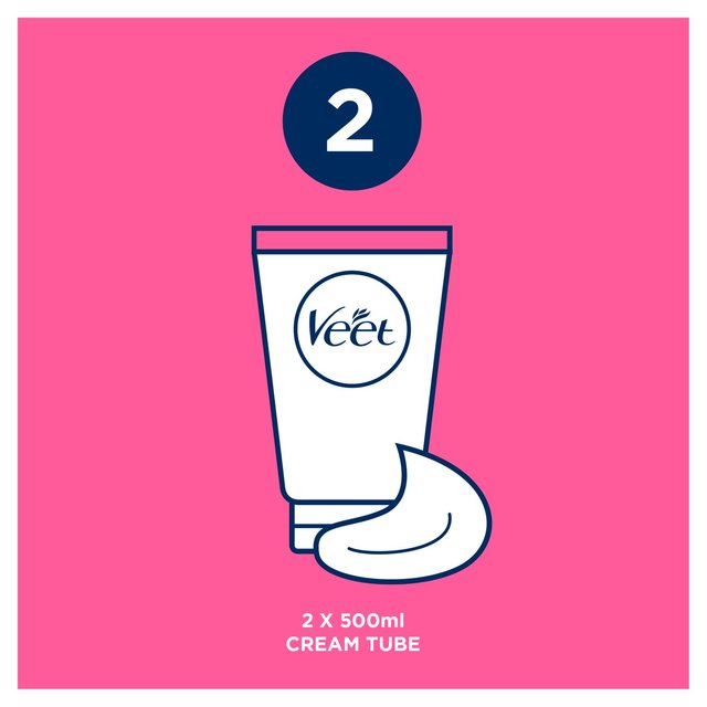 Veet Pure Hair Removal Kit Face Sensitive Skin 2 x 50ml GOODS M&S