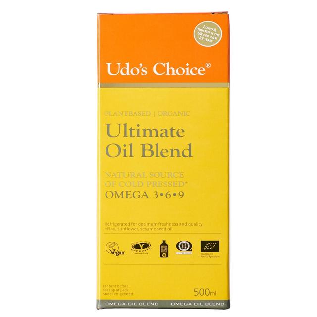 Udo's Choice Organic Chilled Ultimate Oil Blend 500ml GOODS M&S