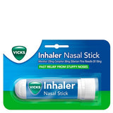 Vicks Inhaler Decongestant Nasal Stick GOODS Superdrug