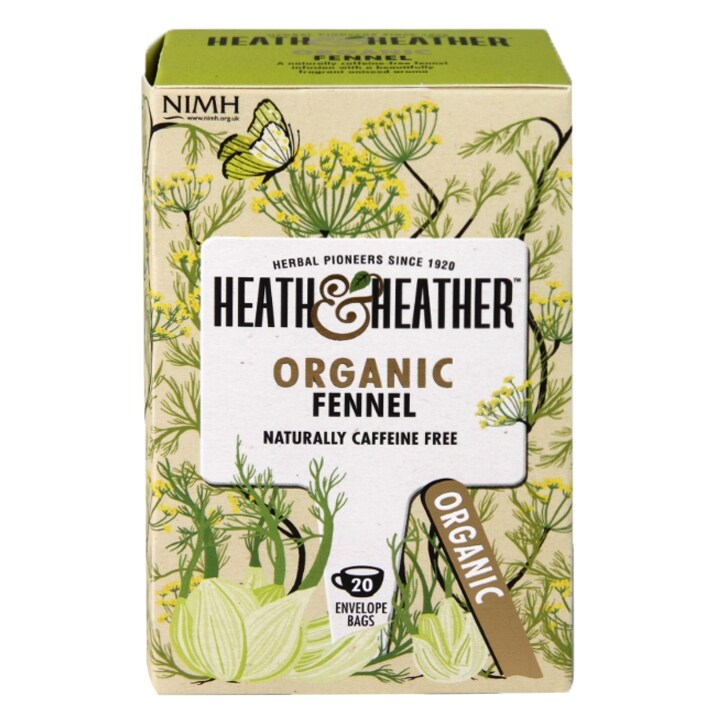 Heath & Heather Organic Fennel Tea 20 Tea Bags - McGrocer
