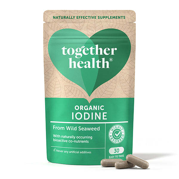 Together Health Iodine Supplement – Organic – 30 Capsules GOODS Superdrug
