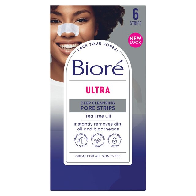 Biore Ultra Deep Cleansing Pore Strips 6 per pack - McGrocer