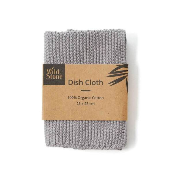 Wild & Stone | Organic Cotton Dishcloth GOODS Superdrug Dove Grey