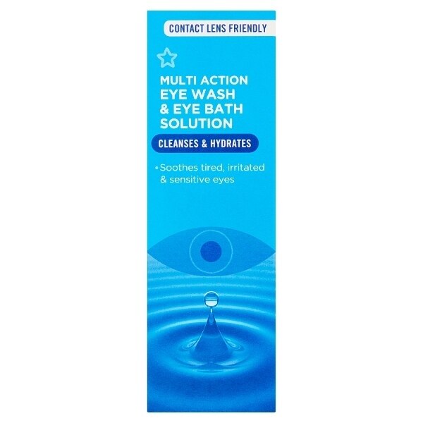 Superdrug Eye Wash 100ml GOODS Superdrug