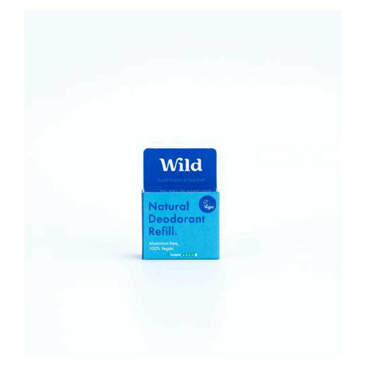 Wild Men's Fresh Cotton & Sea Salt Deodorant Refill 40g GOODS Boots