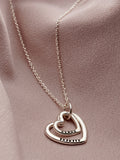 Personalisierte Herzkette für Mutter und Baby von Posh Totty Designs
