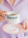Yvonne Ellen Multi Bridesmade Teetasse und Untertasse
