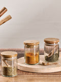Nkuku Clear Izaan Spice Jar