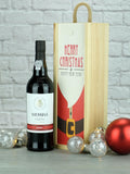 LeBonVin Messias Ruby Port In Christmas Wooden Gift Box
