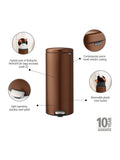 Brabantia Warm Bronze NewIcon Treteimer