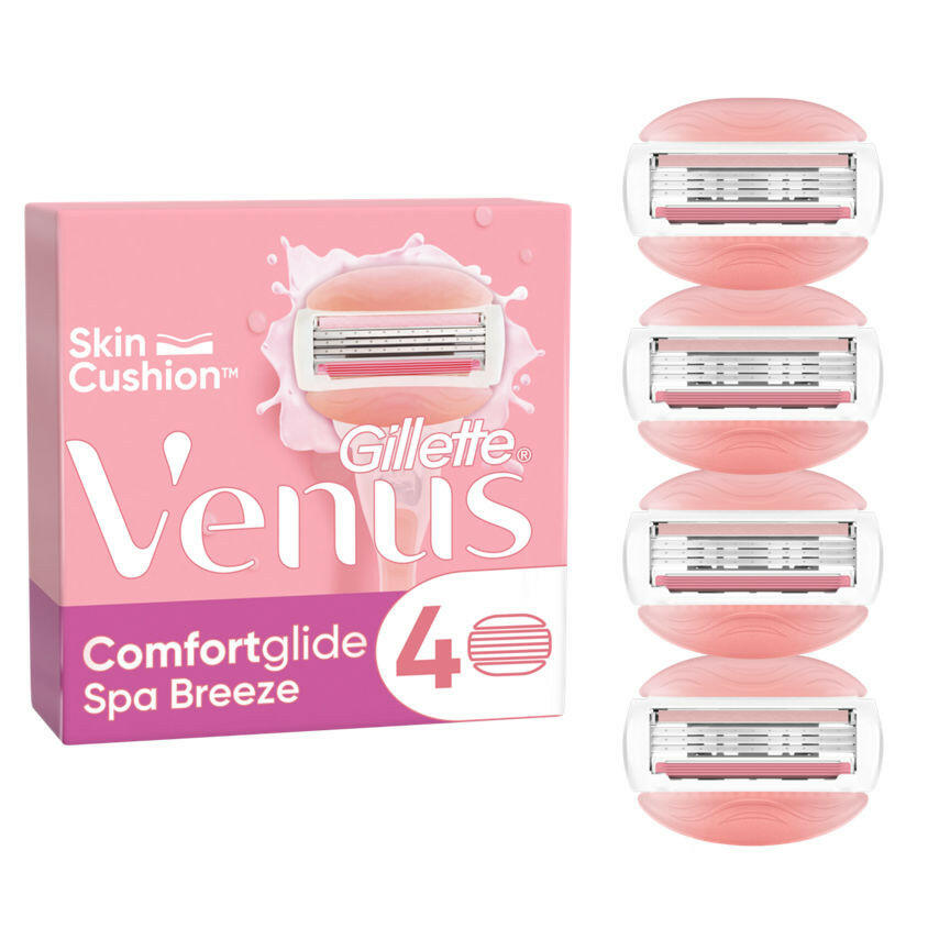Venus Spa Breeze 3 Blade Razor Blades Women's Toiletries ASDA