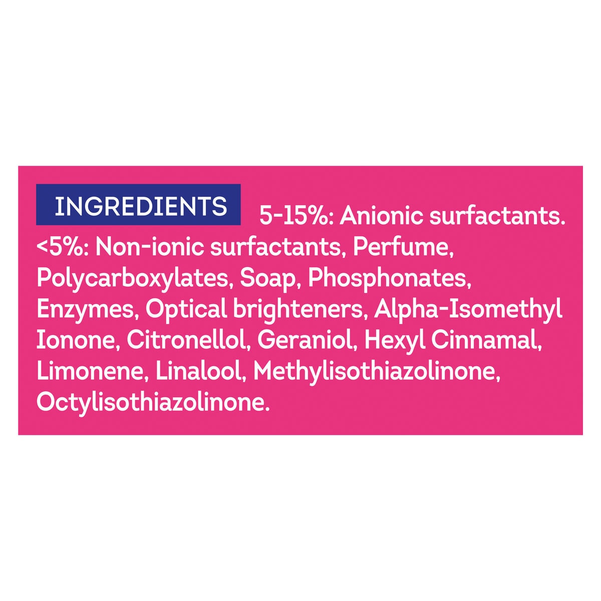 Surf Tropical Lily Laundry Liquid, 100 Wash - McGrocer