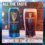 Guinness Draught 0.0% Alcohol Free Stout 4 x 440ml - McGrocer