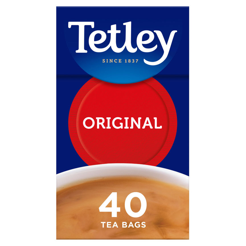 Tetley Original 40 Tea Bags GOODS ASDA