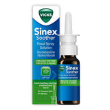 Vicks Sinex Soother Decongestant Nasal Spray For Blocked Nose 15ml - McGrocer