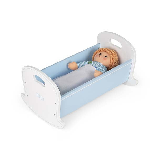 Tidlo Wooden Doll's Cradle GOODS Superdrug