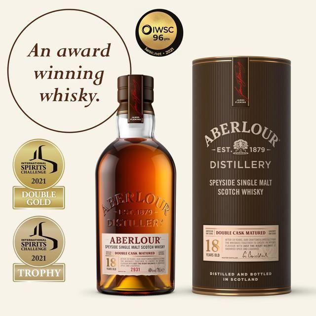 Aberlour 18 Year Old Speyside Single Malt Scotch Whisky 50cl - McGrocer