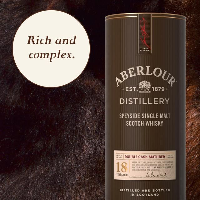 Aberlour 18 Year Old Speyside Single Malt Scotch Whisky 50cl - McGrocer