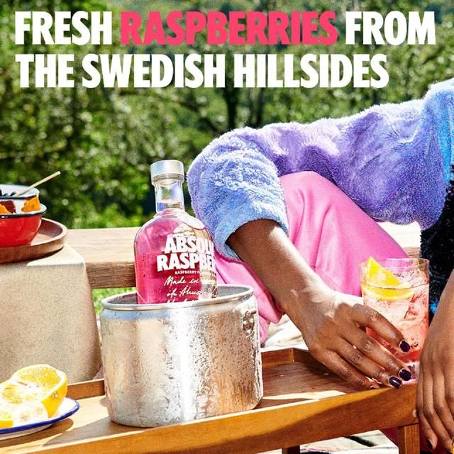 Absolut Raspberri Raspberry Flavoured Swedish Vodka 70cl - McGrocer