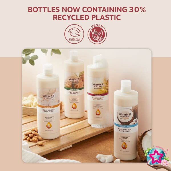 Vitamin E & Almond Bath Soak 500ML GOODS Superdrug