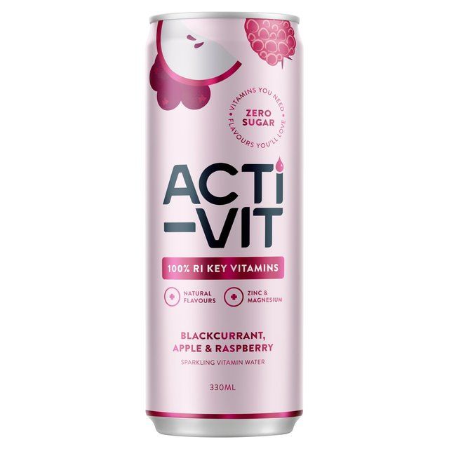 Acti-Vit Vitamin Water Blackcurrant Apple & Raspberry 330ml - McGrocer