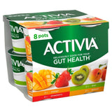 Activia Mango Strawberry Kiwi & Apricot Multipack Fruit Yoghurt 8 x 115g - McGrocer