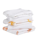 Aden + Anais Muslin Squares Safari Babes 5 per pack - McGrocer