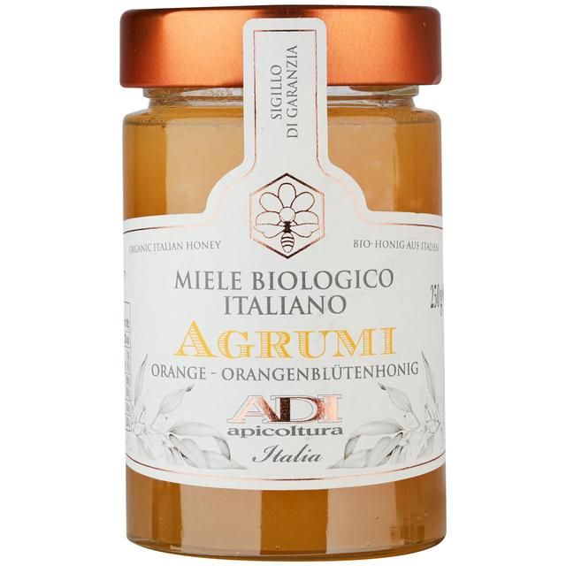 ADI Apicoltura Organic Orange Honey 250g - McGrocer