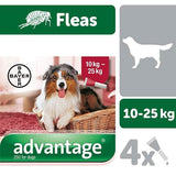 Advantage Flea Treatment 250 Spot For Dogs Between 10Kg-25Kg - McGrocer