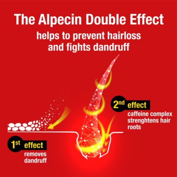 Alpecin Double Effect Shampoo 3x 200ml | Anti Dandruff - McGrocer
