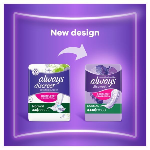 Always Discreet Incontinence Pads Normal 24 - McGrocer